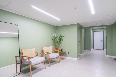 Apartamento à venda com 33m², 1 quarto e sem vagaHall social