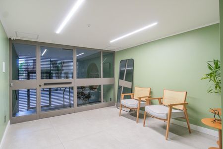 Apartamento à venda com 33m², 1 quarto e sem vagaHall social