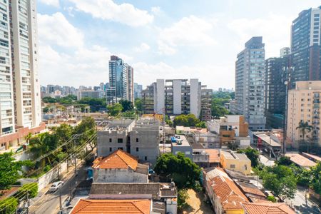 Studio à venda com 26m², 1 quarto e sem vagaVista da Sacada