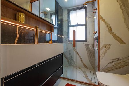 Apartamento à venda com 111m², 2 quartos e 2 vagasSuíte - Banheiro