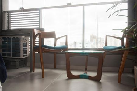 Studio à venda com 26m², 1 quarto e sem vagaVaranda