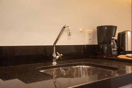 Studio à venda com 26m², 1 quarto e sem vagaCozinha