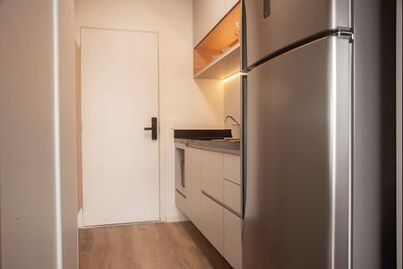 Studio à venda com 26m², 1 quarto e sem vagaCozinha