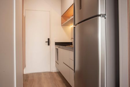 Studio à venda com 26m², 1 quarto e sem vagaCozinha