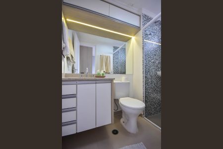 Apartamento à venda com 79m², 2 quartos e 2 vagasBanheiro Suíte 2