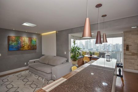 Apartamento à venda com 79m², 2 quartos e 2 vagasSala