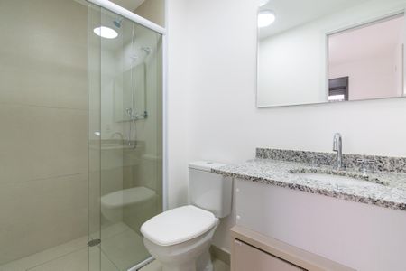 Apartamento para alugar com 56m², 2 quartos e 1 vaga Apartamento para alugar com 56m², 2 quartos e 1 vagaBanheiro da Suíte