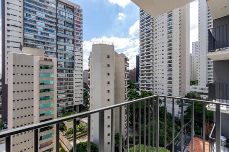 Apartamento para alugar com 27m², 1 quarto e sem vagaVaranda