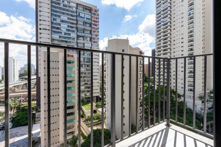 Apartamento para alugar com 27m², 1 quarto e sem vagaVaranda