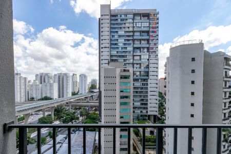 Apartamento para alugar com 27m², 1 quarto e sem vagaVaranda