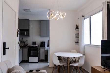 Sala de apartamento para alugar com 2 quartos, 47m² em Palmeiras, Belo Horizonte