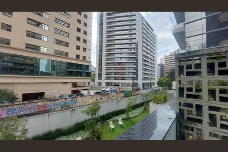 Studio para alugar com 43m², 1 quarto e 1 vaga Studio para alugar com 43m², 1 quarto e 1 vagaVista da Sacada