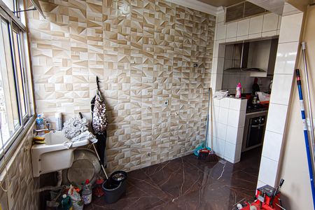 Apartamento à venda com 84m², 2 quartos e 1 vagacozinha e area de serviço