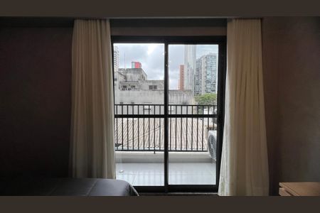 Studio para alugar com 28m², 1 quarto e sem vagaSacada