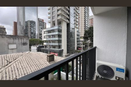 Studio para alugar com 28m², 1 quarto e sem vagaSacada