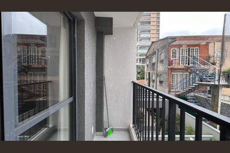 Studio para alugar com 28m², 1 quarto e sem vagaSacada