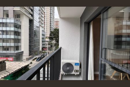 Studio para alugar com 28m², 1 quarto e sem vagaSacada