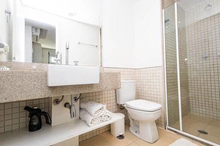 Apartamento à venda com 123m², 2 quartos e 3 vagasBanheiro da Suíte 