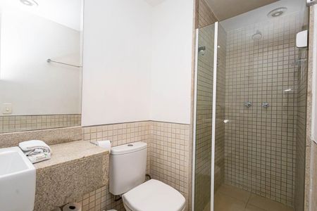 Apartamento à venda com 123m², 2 quartos e 3 vagasBanheiro da Suíte 