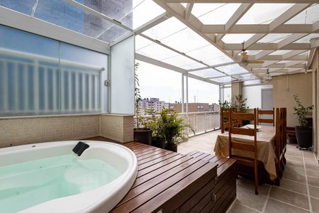 Apartamento à venda com 123m², 2 quartos e 3 vagasTerraço - Hidromassagem