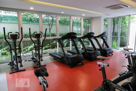 Apartamento à venda com 123m², 2 quartos e 3 vagasÁrea comum - Academia