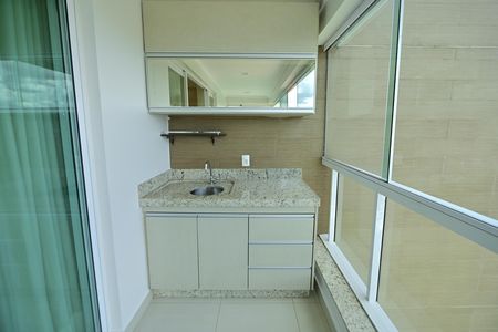 Apartamento para alugar com 46m², 1 quarto e 1 vagaSacada da Sala 