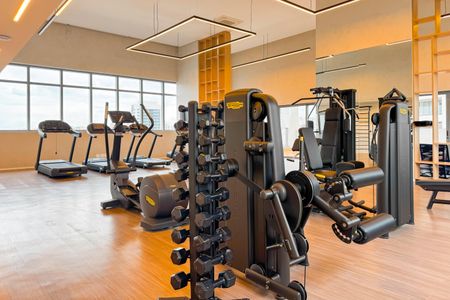 Studio à venda com 25m², 1 quarto e sem vagaAcademia