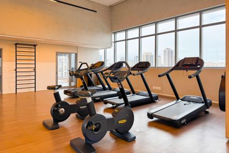 Studio à venda com 25m², 1 quarto e sem vagaAcademia