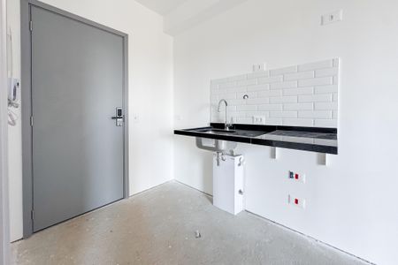 Studio à venda com 25m², 1 quarto e sem vagaCozinha