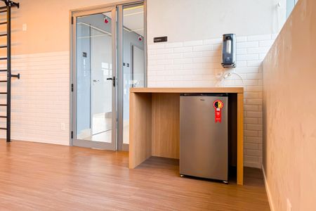 Studio à venda com 25m², 1 quarto e sem vagaAcademia