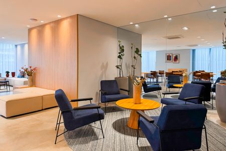 Studio à venda com 25m², 1 quarto e sem vagaÁrea comum - Salão de festas