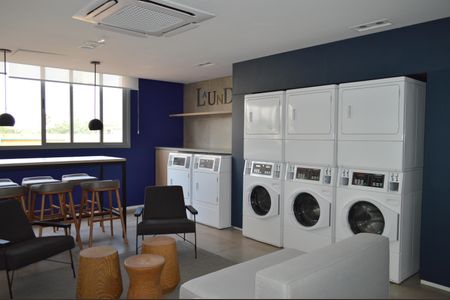 Studio à venda com 25m², 1 quarto e sem vagaLavanderia