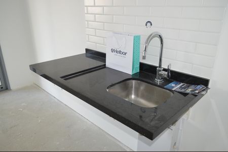 Studio à venda com 25m², 1 quarto e sem vagaCozinha