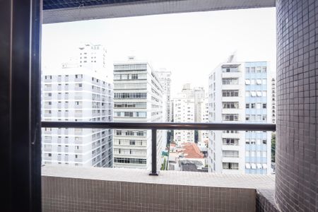 Studio à venda com 32m², 1 quarto e 1 vagaVaranda