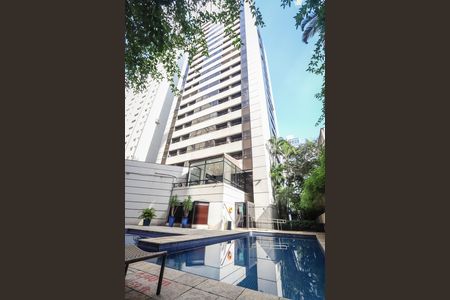 Studio à venda com 32m², 1 quarto e 1 vagaFachada 