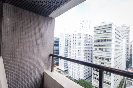 Studio à venda com 32m², 1 quarto e 1 vagaVaranda