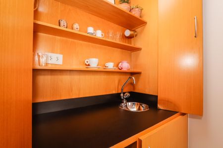 Studio à venda com 32m², 1 quarto e 1 vagaCozinha