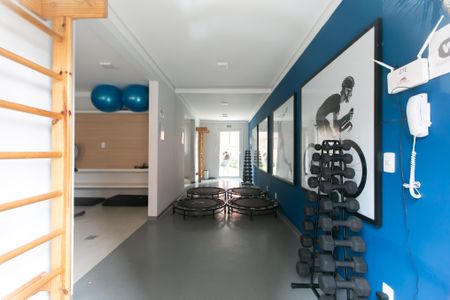 Apartamento para alugar com 32m², 2 quartos e sem vagaÁrea comum - Academia