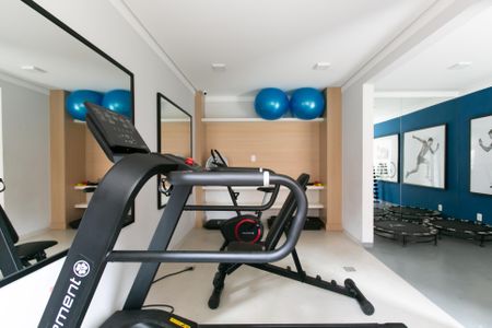 Apartamento para alugar com 32m², 2 quartos e sem vagaÁrea comum - Academia