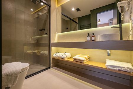 Studio à venda com 32m², 1 quarto e 1 vagaBanheiro