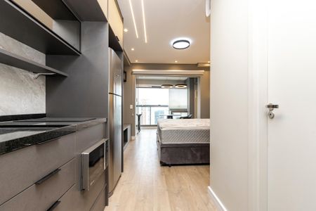 Studio à venda com 32m², 1 quarto e sem vaga Studio à venda com 32m², 1 quarto e sem vagaCozinha