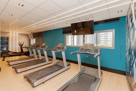 Studio à venda com 32m², 1 quarto e sem vaga Studio à venda com 32m², 1 quarto e sem vagaAcademia