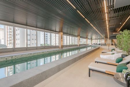 Studio à venda com 32m², 1 quarto e sem vaga Studio à venda com 32m², 1 quarto e sem vagaPiscina Coberta