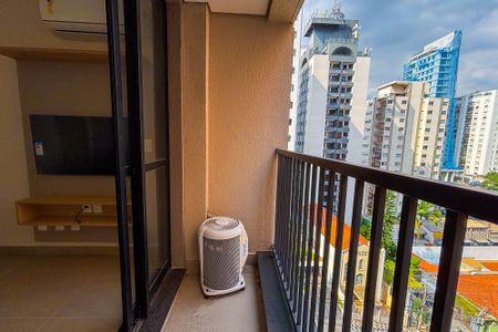 Studio para alugar com 40m², 1 quarto e sem vagaVaranda