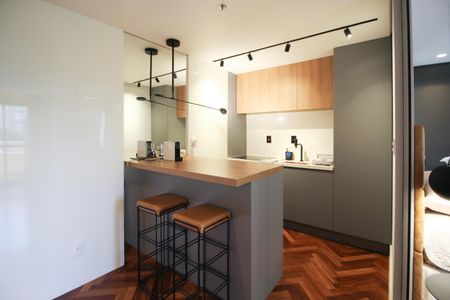 Studio à venda com 40m², 1 quarto e 1 vagaCozinha