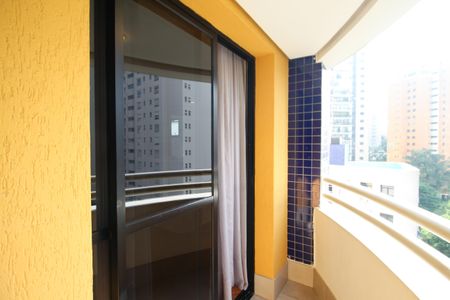 Studio à venda com 40m², 1 quarto e 1 vagaVaranda