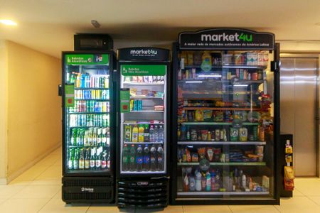 Apartamento para alugar com 43m², 1 quarto e 1 vaga Apartamento para alugar com 43m², 1 quarto e 1 vagaMini Mercado