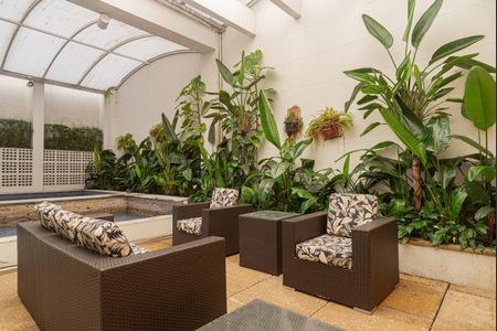 Studio à venda com 28m², 1 quarto e 1 vaga Studio à venda com 28m², 1 quarto e 1 vagaÁrea comum - Varanda do Salão de Festas