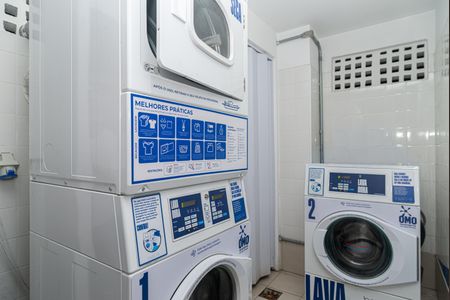 Área comum - Lavanderia de kitnet/studio para alugar com 1 quarto, 28m² em Consolação, São Paulo