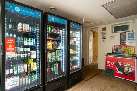 Área comum - Mercadinho de kitnet/studio para alugar com 1 quarto, 28m² em Consolação, São Paulo